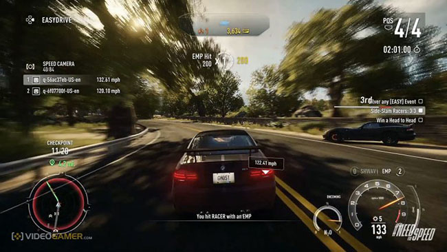 Nfs rivals pc keyboard controls