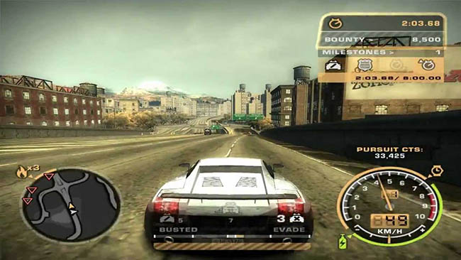 Need for speed most wanted 2005 black edition