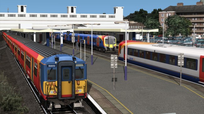 Train games simulator free online