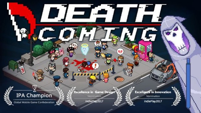 Death Coming, jogo de puzzle em pixel art, está gratuito para PC