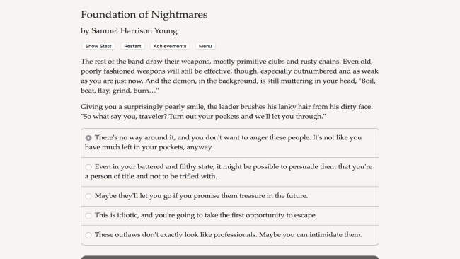 Basis of Nightmares Free Obtain