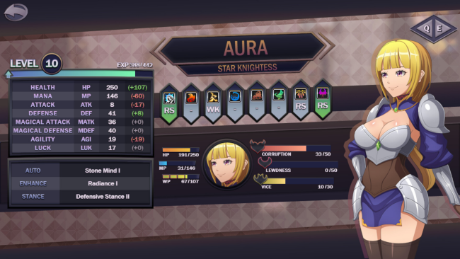Star Knightess Aura Download for Free
